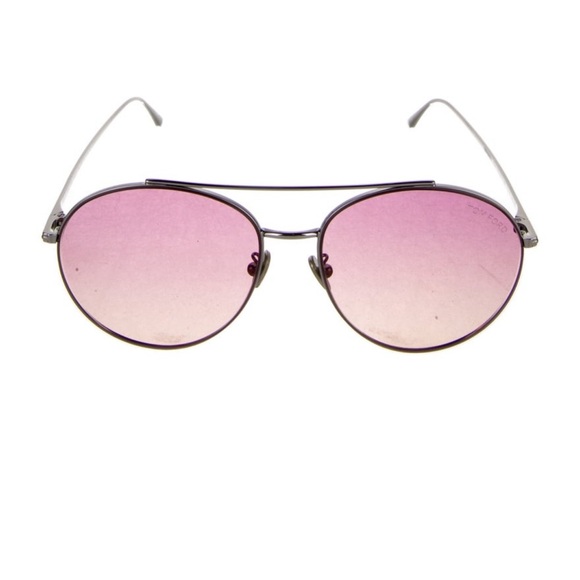 Tom Ford Pink Aviator Sunglasses - Picture 1 of 3